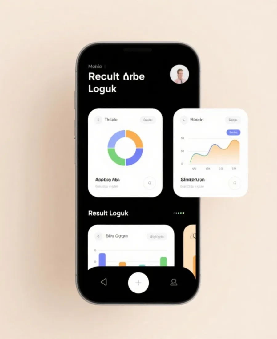 移动端查号界面示意图